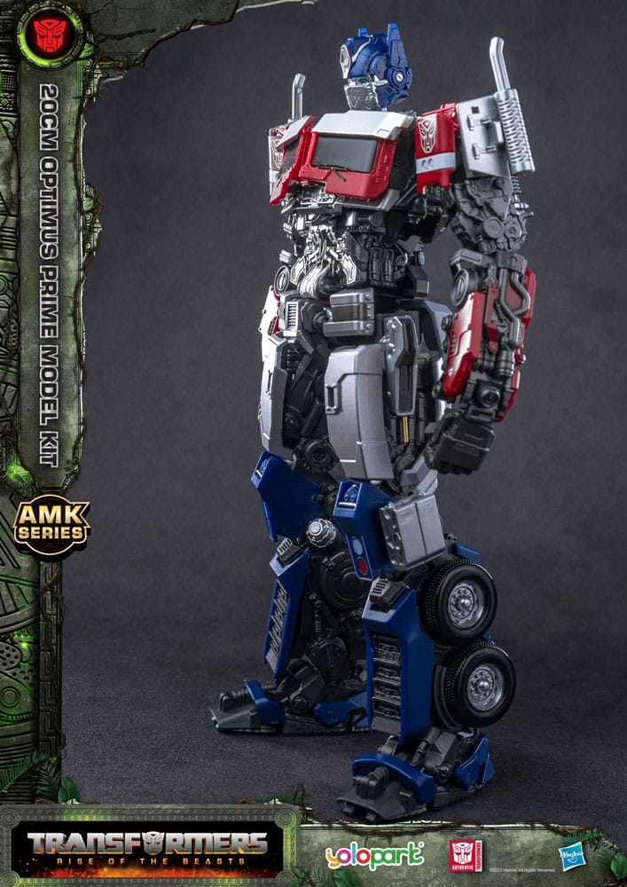 🧪 LAB | SU ORDINAZIONE Transformers: Rise of the Beasts AMK Series Plastic Model Kit Optimus Prime 20 cm