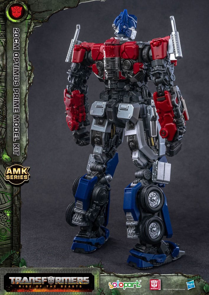 🧪 LAB | SU ORDINAZIONE Transformers: Rise of the Beasts AMK Series Plastic Model Kit Optimus Prime 20 cm