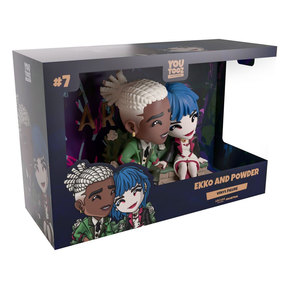 🧪 LAB | SU ORDINAZIONE Arcane Vinyl Figures 2-Pack Ekko & Powder 11 cm