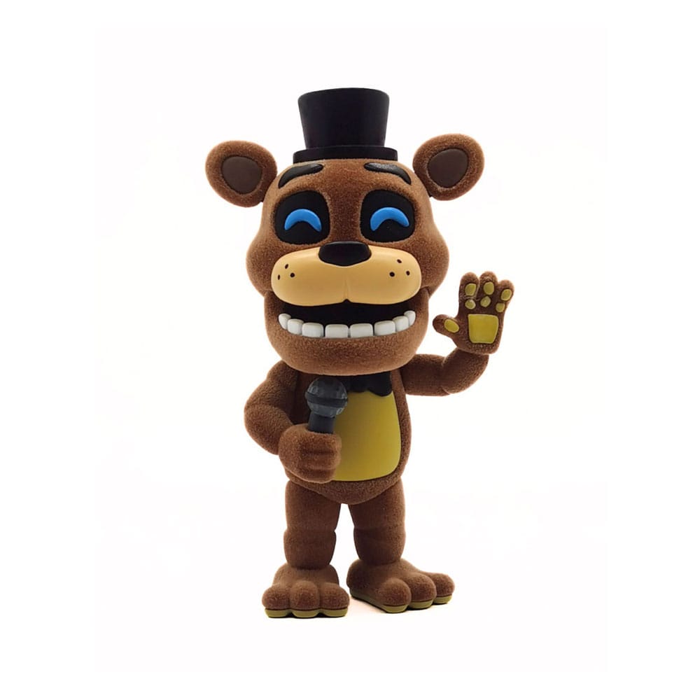 AUF BESTELLUNG gefertigte Five Night's at Freddy Vinylfigur Freddy beflockt 12 cm