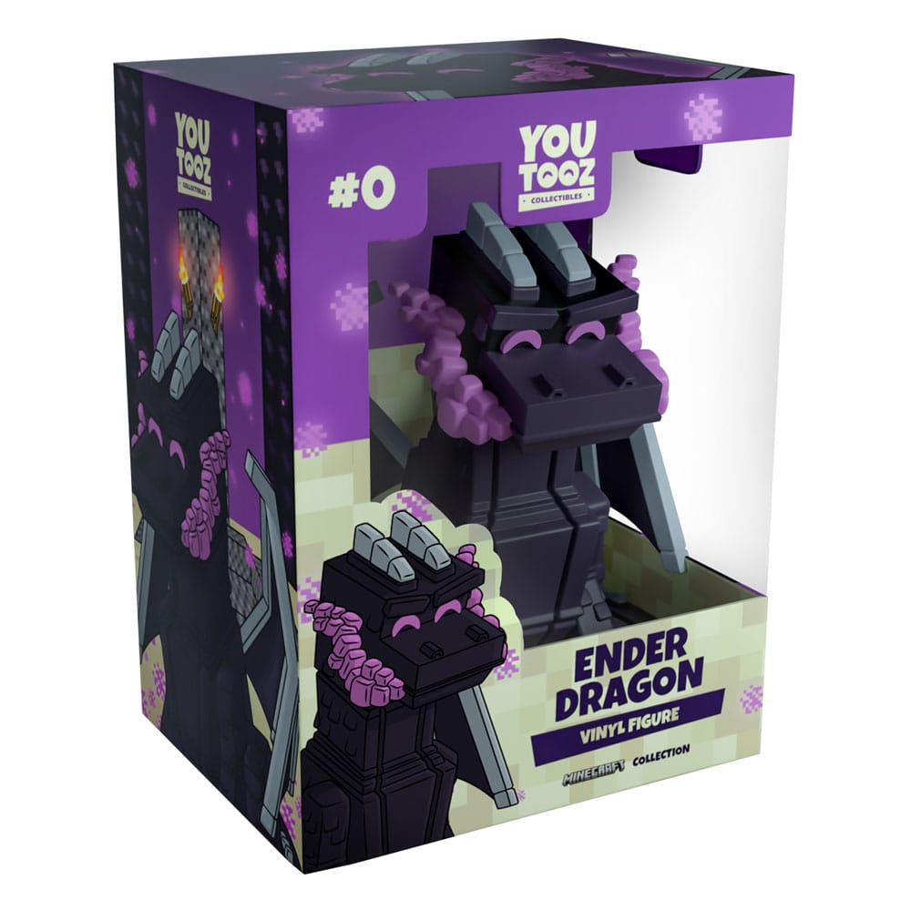 🧪 LAB | SU ORDINAZIONE Minecraft Vinyl Figure Haunted Ender Dragon 10 cm