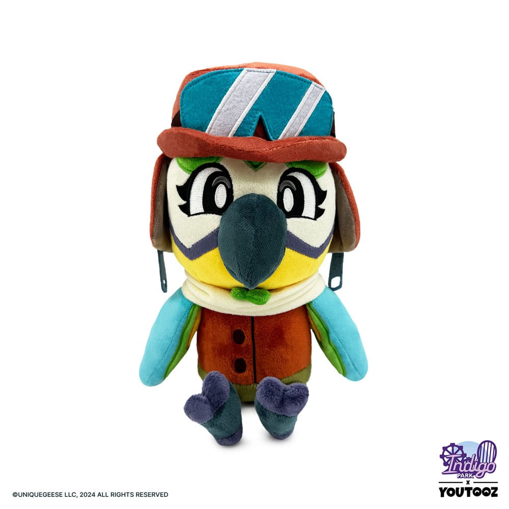 🧪 LAB | SU ORDINAZIONE Indigo Park Plush Figure Mollie Macaw 22 cm