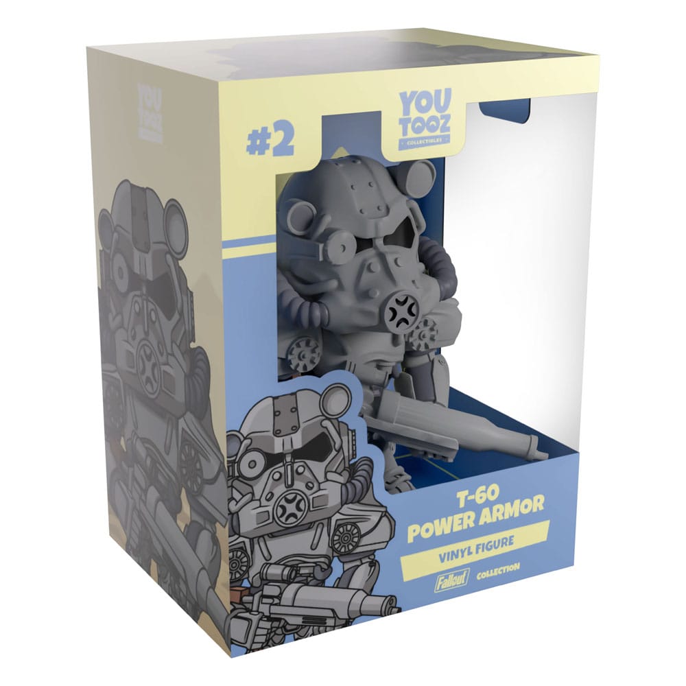 🧪 LAB | SU ORDINAZIONE Fallout Vinyl Figure T-60 Power Armor 11 cm