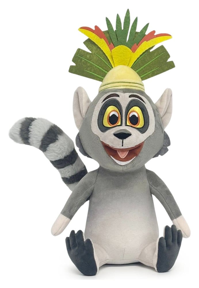 🧪 LAB | PREORDINE+ 06/2027 Madagascar Plush Figure King Julien 22 cm
