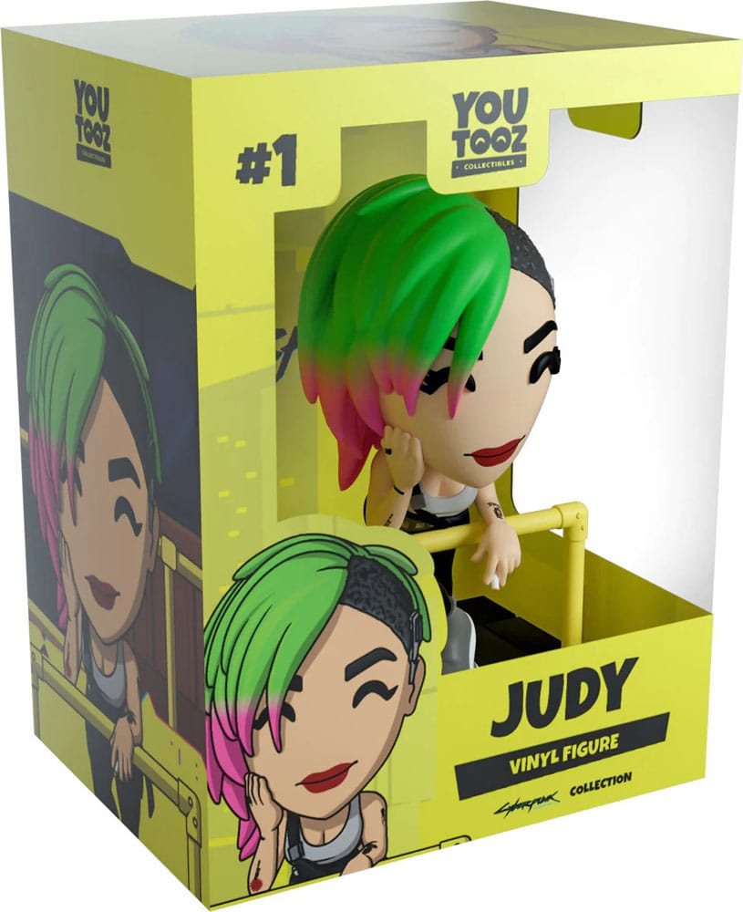 🧪 LAB | SU ORDINAZIONE Cyberpunk 2077 Vinyl Figure Judy 10 cm