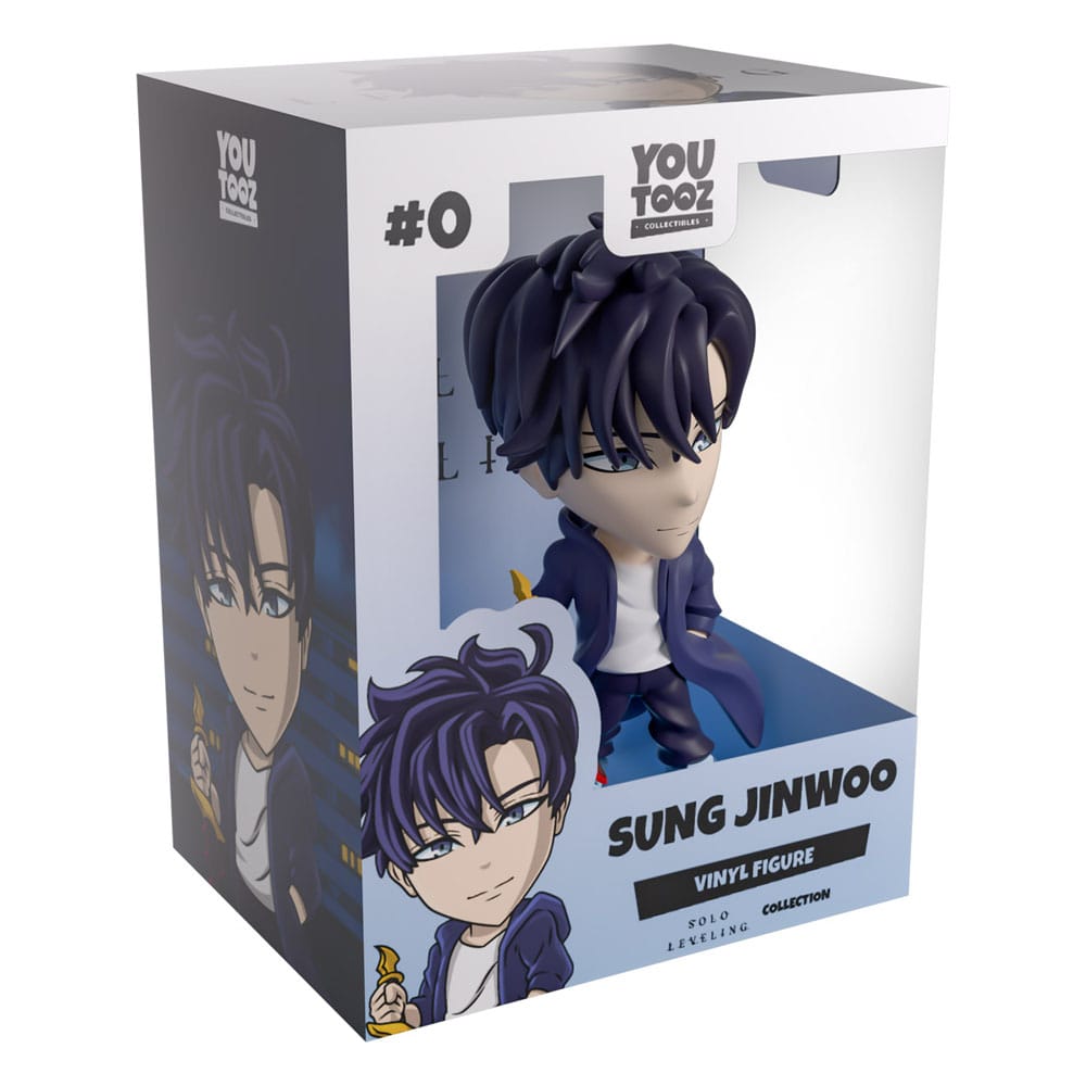 🧪 LAB | SU ORDINAZIONE Solo Leveling Vinyl Figure Sung Jinwoo 12 cm