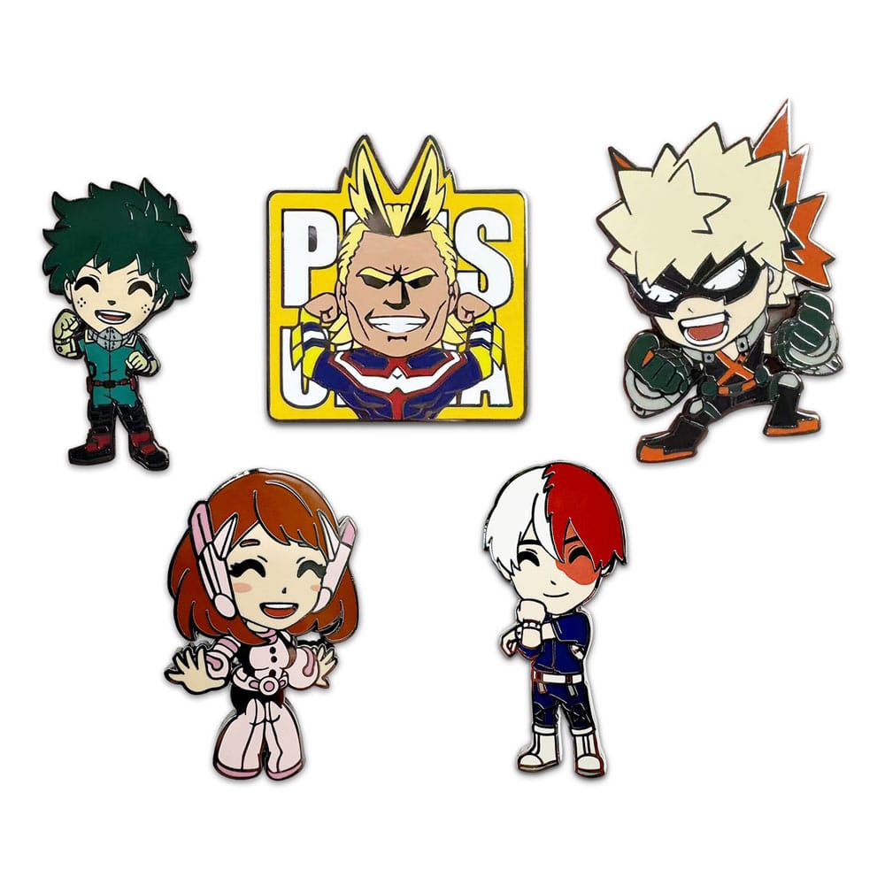 MADE TO ORDER My Hero Academia Enamel Pins Set 5 cm (6) *SPECIAL PRICE* SOLD OUT