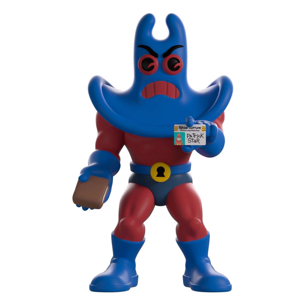 AUF BESTELLUNG SpongeBob Schwammkopf Vinyl Figur Man Ray 13 cm