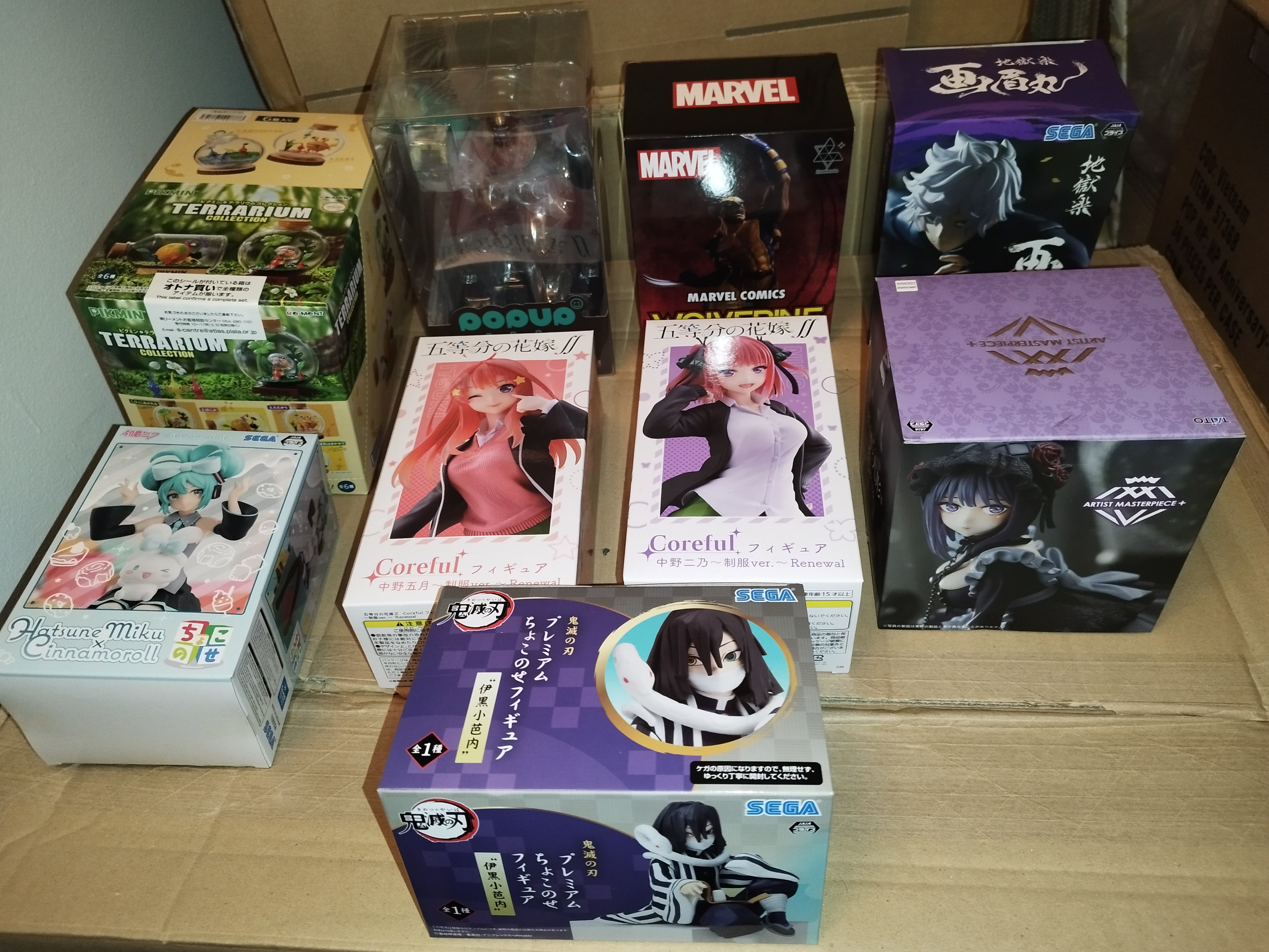 Alcune delle figure spedite/in spedizione #8