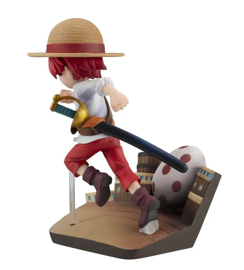SU ORDINAZIONE ONE PIECE GEM SHANKS RUN RUN RUN STATUE