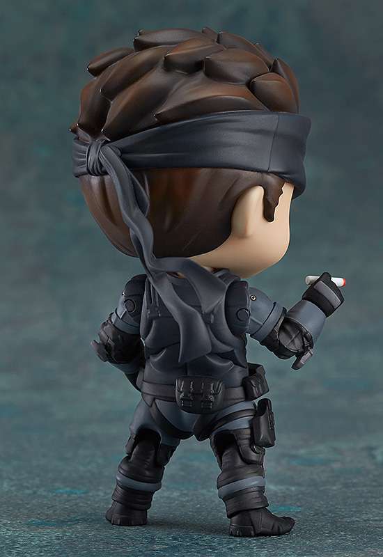 IN STOCK Metal Gear Solid Nendoroid Action Figure Solid Snake (re-run) 10 Cm