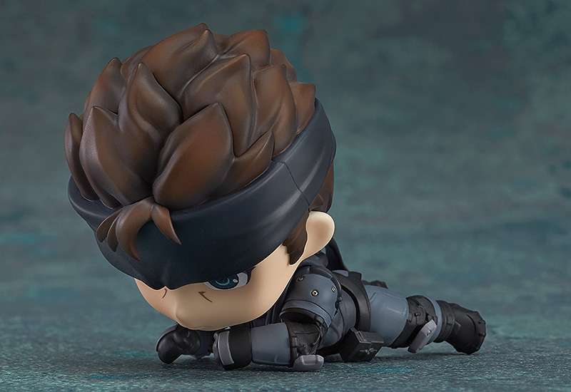 IN STOCK Metal Gear Solid Nendoroid Action Figure Solid Snake (re-run) 10 Cm