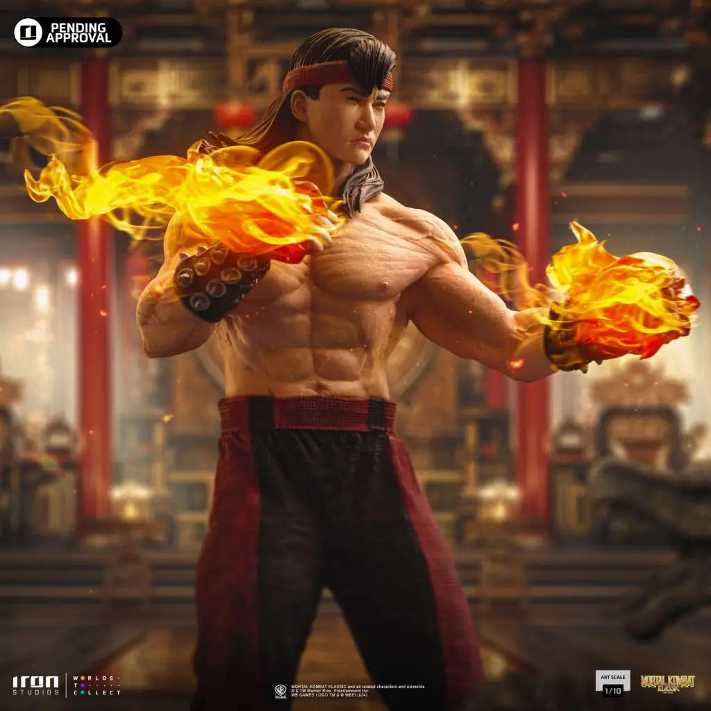 SU ORDINAZIONE MORTAL KOMBAT LIU KANG 1/10 STATUE
