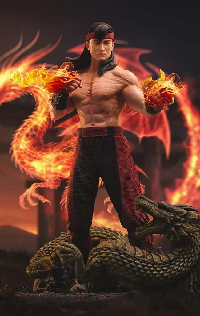 SU ORDINAZIONE MORTAL KOMBAT LIU KANG 1/10 STATUE