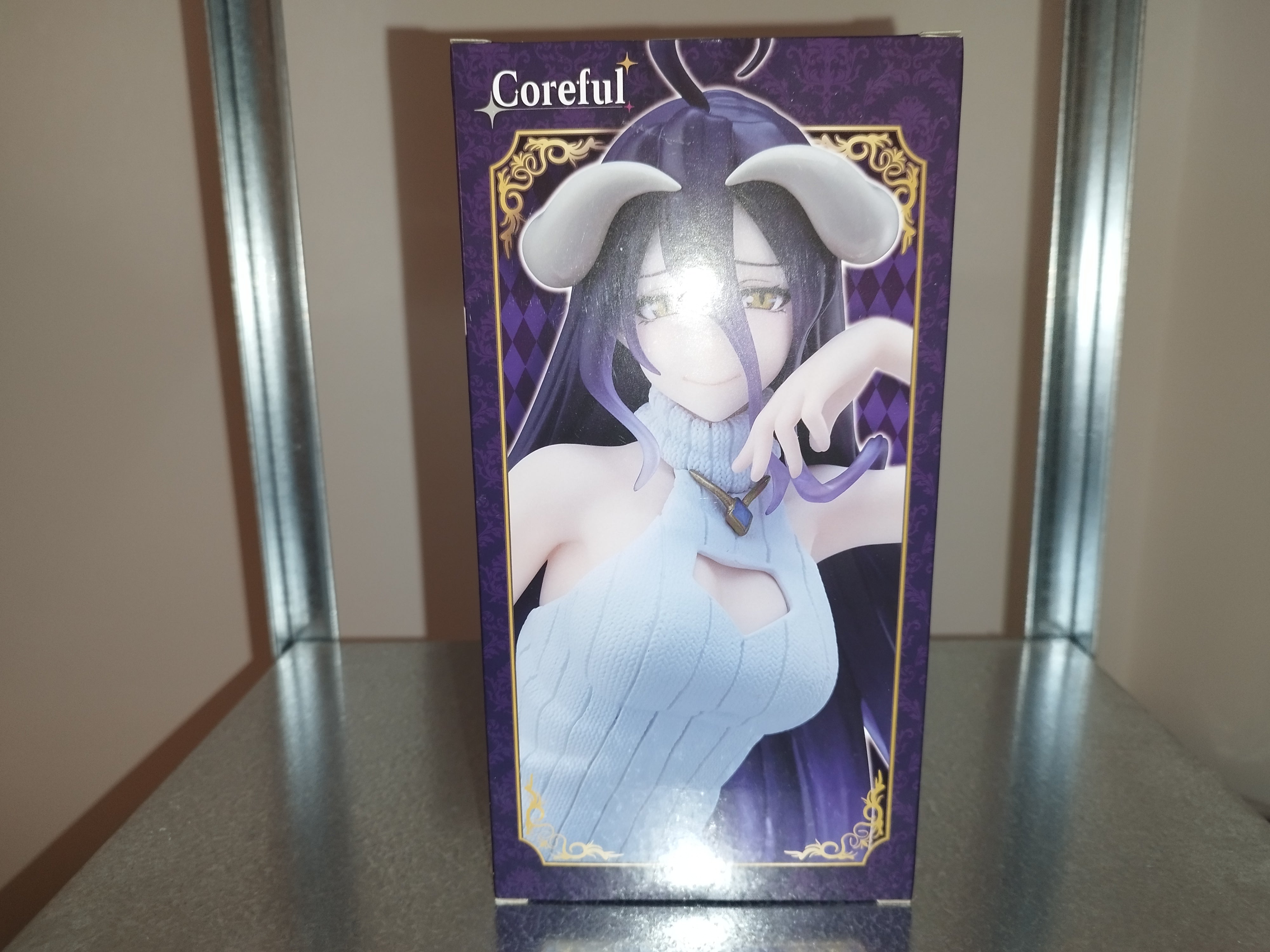 IN STOCK Overlord IV Coreful PVC Statue Albedo Knit Dress Ver. 20 cm