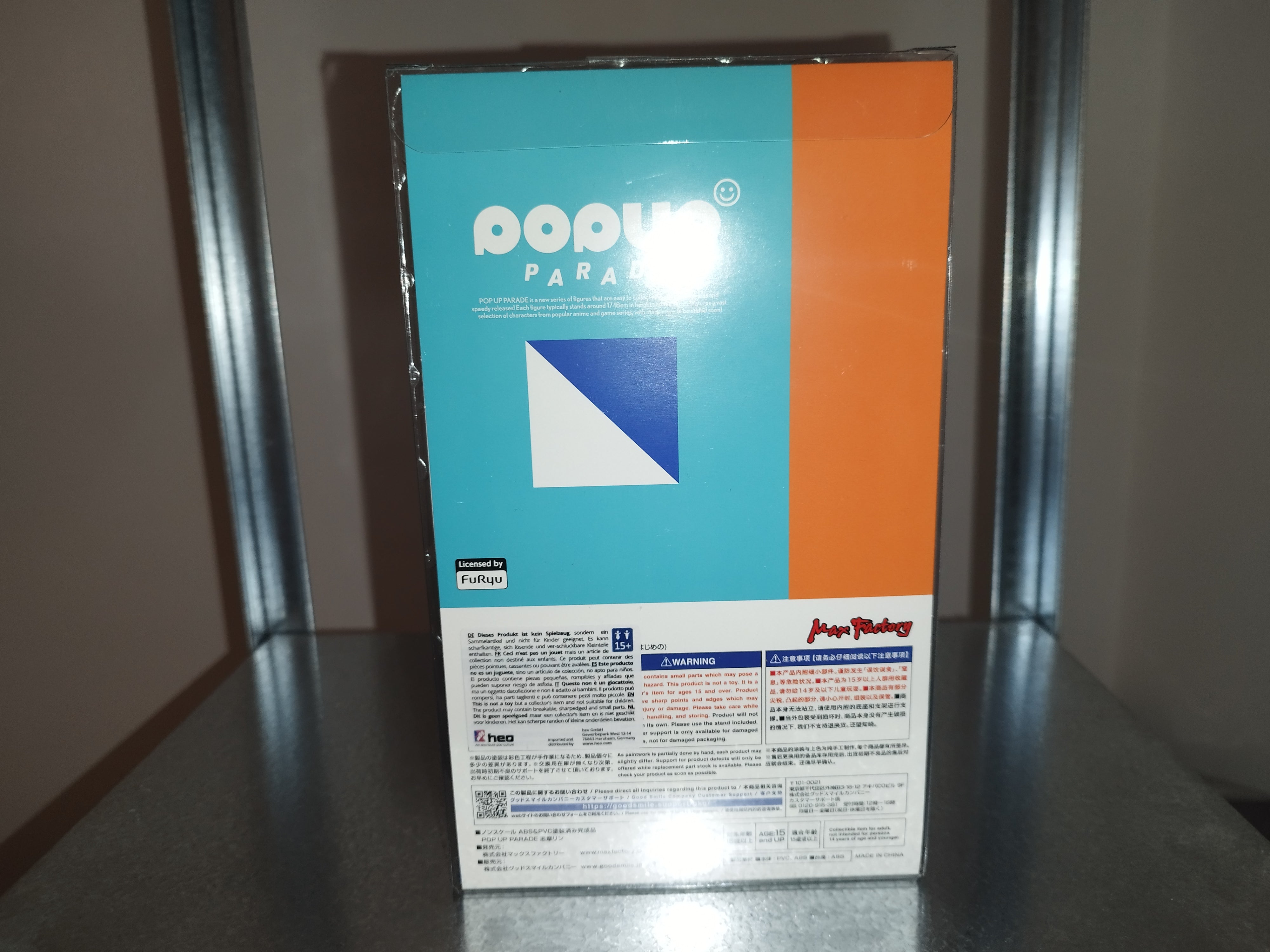 Laid-Back Camp Pop Up Parade PVC Statue Rin Shima 16 cm