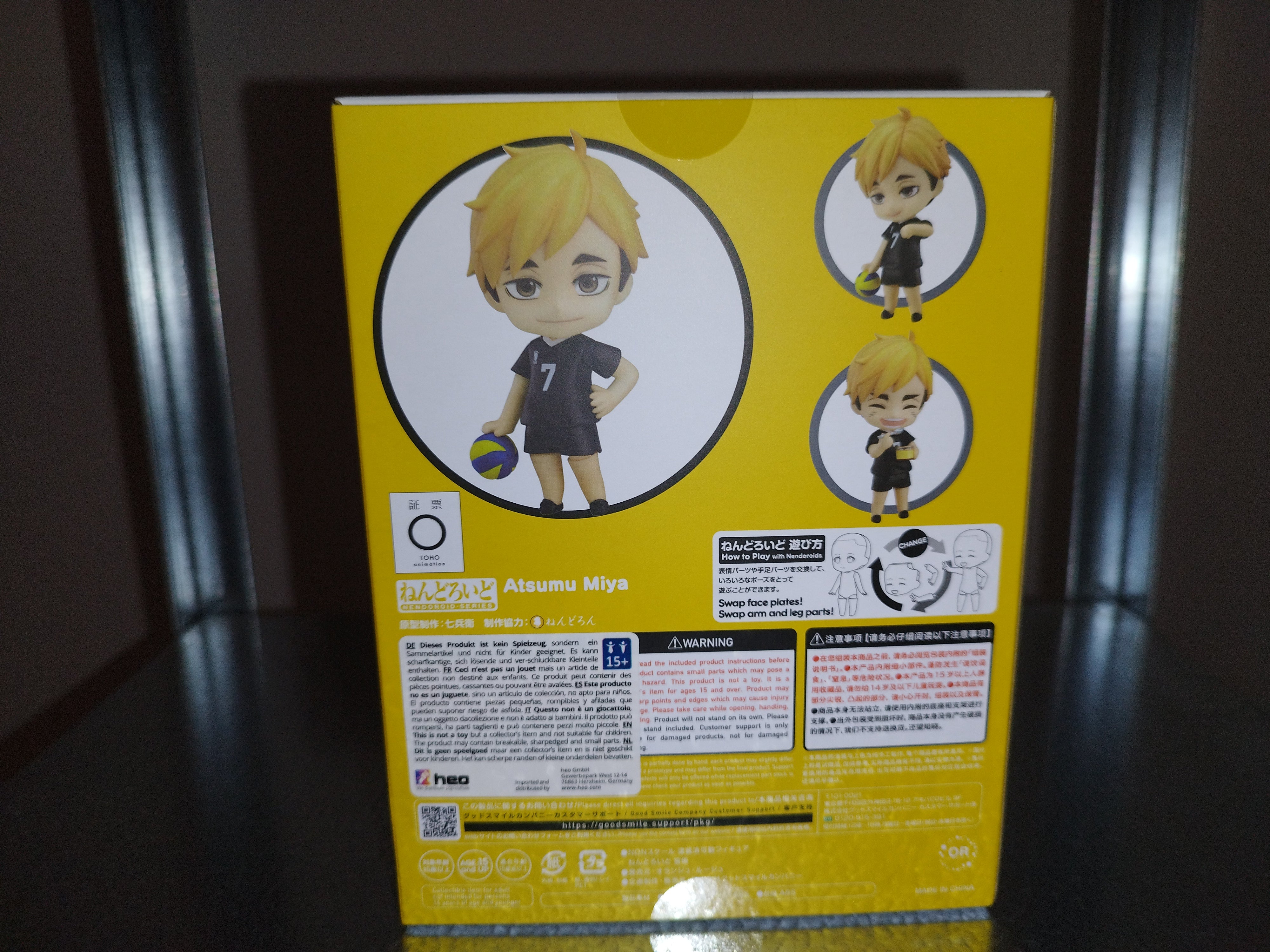 IN STOCK Haikyu!! Nendoroid Action Figure Atsumu Miya 10 cm