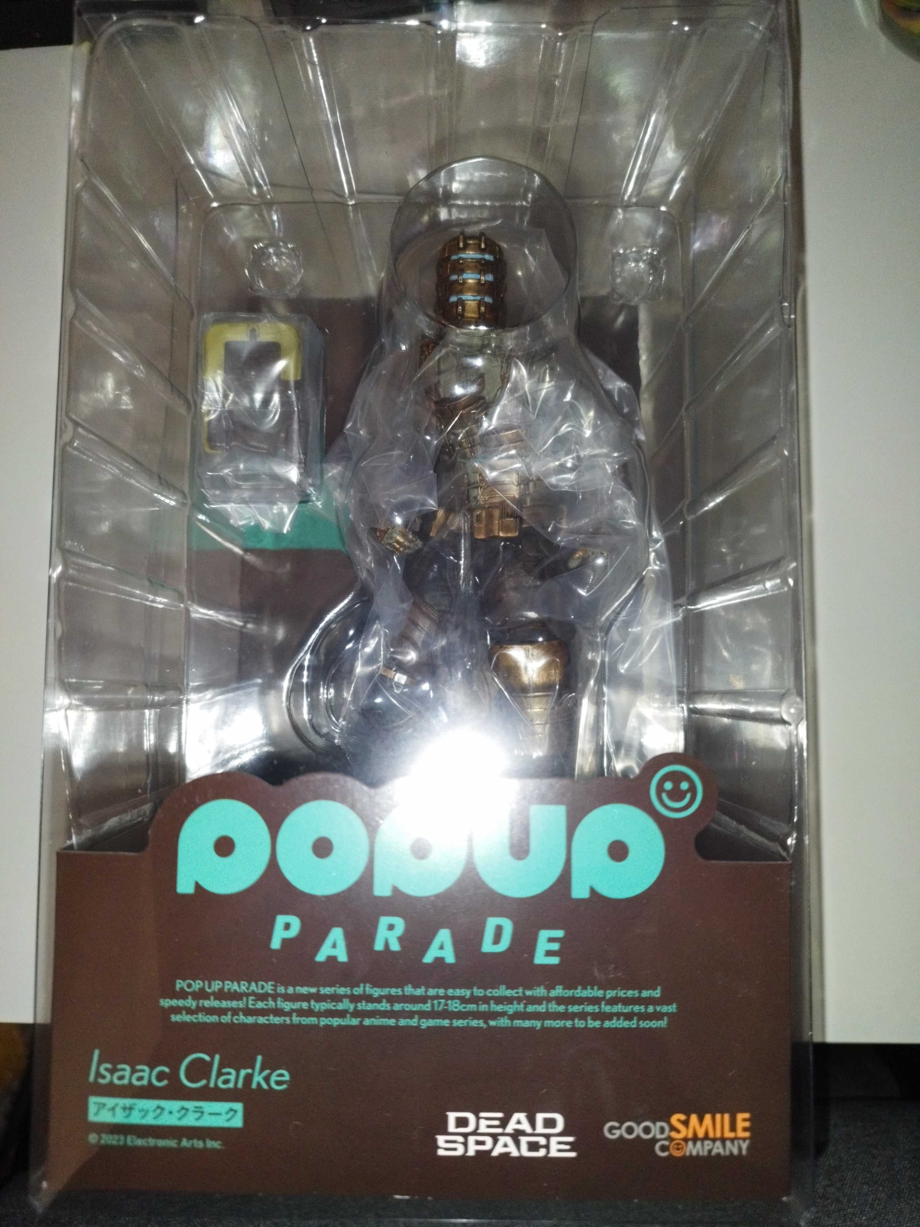 Dead Space Pop Up Parade Statue Isaac Clarke 16 cm (Scatola Danneggiata)