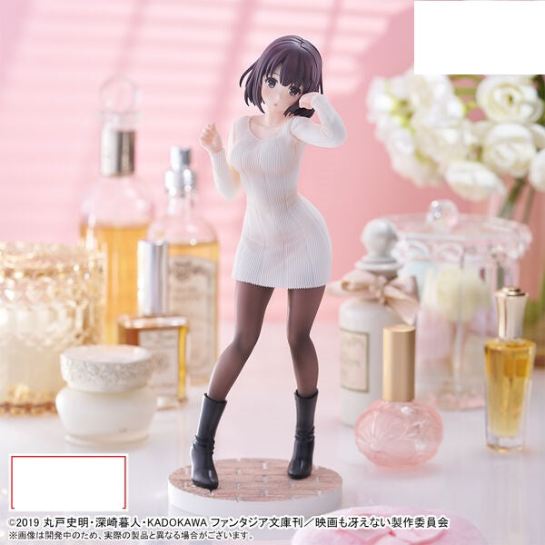 PREORDINE ESAURITO  Saekano: How to Raise a Boring Girlfriend Luminasta Figure - Megumi Kato Sweater Ver. 22 cm (H)
