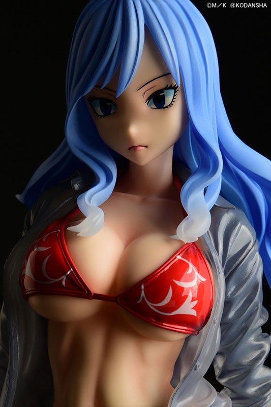 PREORDINE CHIUSO 04/2025 Fairy Tail Statue 1/6 Jubia Lokser Gravure_Stylesee-through wet shirt Red Bikini!! 25 cm (PREORDINE NON CANCELLABILE)