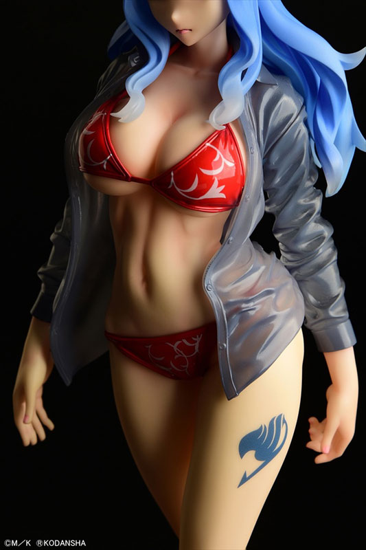 PREORDINE CHIUSO 04/2025 Fairy Tail Statue 1/6 Jubia Lokser Gravure_Stylesee-through wet shirt Red Bikini!! 25 cm (PREORDINE NON CANCELLABILE)