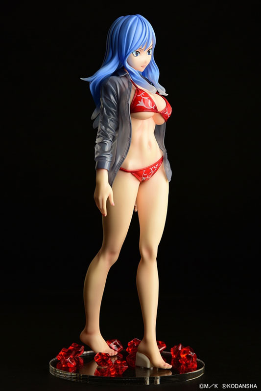 PREORDINE CHIUSO 04/2025 Fairy Tail Statue 1/6 Jubia Lokser Gravure_Stylesee-through wet shirt Red Bikini!! 25 cm (PREORDINE NON CANCELLABILE)