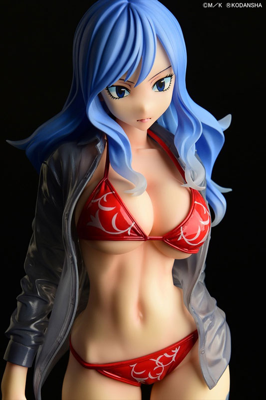 PREORDINE CHIUSO 04/2025 Fairy Tail Statue 1/6 Jubia Lokser Gravure_Stylesee-through wet shirt Red Bikini!! 25 cm (PREORDINE NON CANCELLABILE)