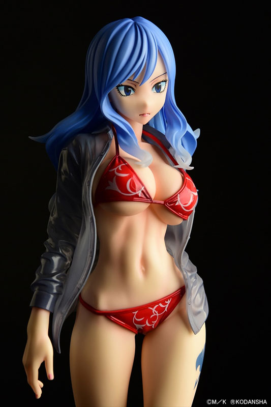 PREORDINE CHIUSO 04/2025 Fairy Tail Statue 1/6 Jubia Lokser Gravure_Stylesee-through wet shirt Red Bikini!! 25 cm (PREORDINE NON CANCELLABILE)
