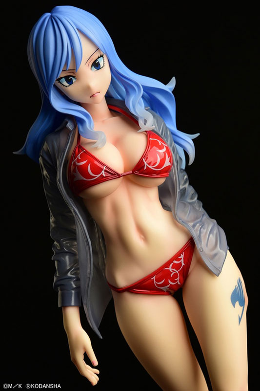 PREORDINE CHIUSO 04/2025 Fairy Tail Statue 1/6 Jubia Lokser Gravure_Stylesee-through wet shirt Red Bikini!! 25 cm (PREORDINE NON CANCELLABILE)