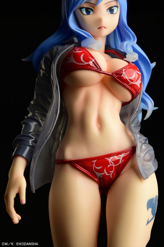 PREORDINE CHIUSO 04/2025 Fairy Tail Statue 1/6 Jubia Lokser Gravure_Stylesee-through wet shirt Red Bikini!! 25 cm (PREORDINE NON CANCELLABILE)