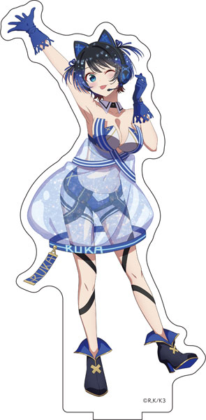 PREORDINE CHIUSO CJ Rent-A-Girlfriend "Magazine Heroine Fest" New Illustration BIG Acrylic Stand (VARI) 17 cm