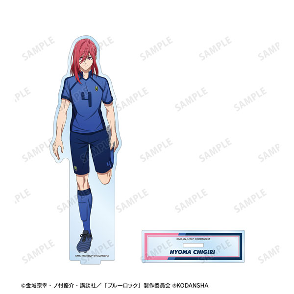 PREORDINE CHIUSO CJ "Bluelock" New Illustration Meguru Bachira Getting Ready Before the Match ver. BIG Acrylic Stand (VARI) 18 cm
