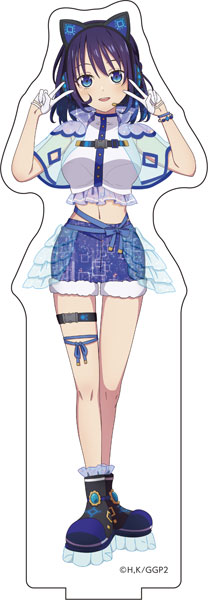 PREORDINE CHIUSO CJ Kanojo mo Kanojo "Magazine Heroine Fest" New Illustration BIG Acrylic Stand (VARI) 17 cm