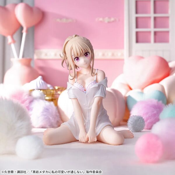 IN STOCK Medaka Kuroiwa Is Impervious to My Charms PVC Statue Kawai Mona 14cm