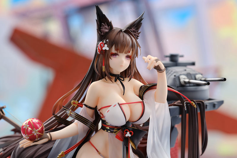 PREORDINE+ 10/2025 Azur Lane Statue 1/7 Amagi Wending Waters Serene Lotus Ver. Acrylic Special Edition w/Display 25 cm