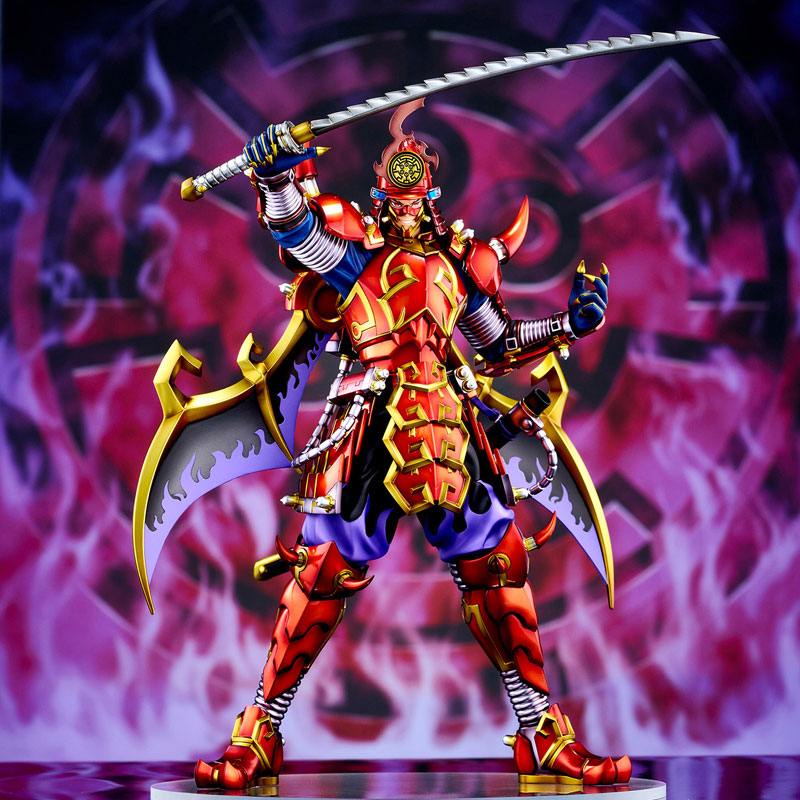 PREORDINE+ 07/2025 Yu-Gi-Oh! Monster Figure Collection Statue Legendary Six Samurai Shi En 35 cm