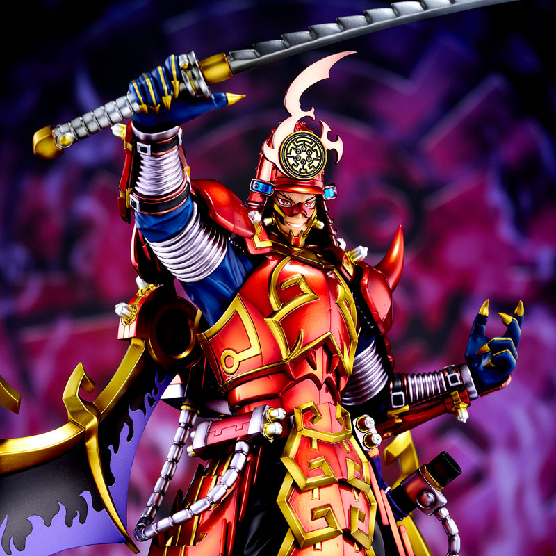 PREORDINE+ 07/2025 Yu-Gi-Oh! Monster Figure Collection Statue Legendary Six Samurai Shi En 35 cm