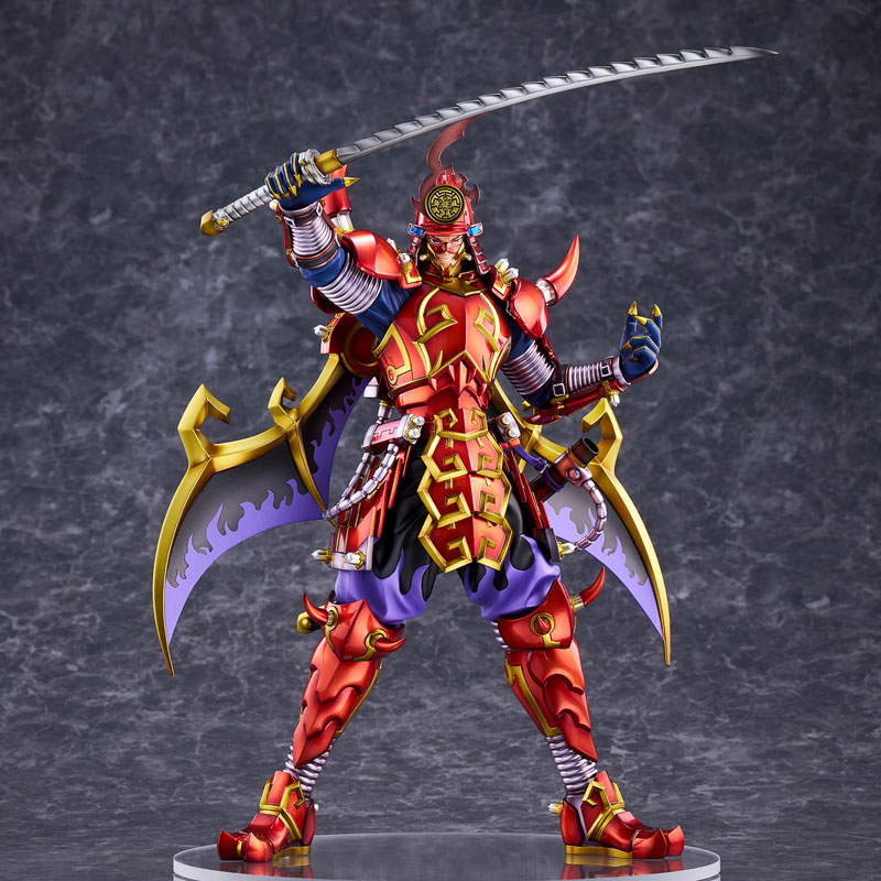 PREORDINE+ 07/2025 Yu-Gi-Oh! Monster Figure Collection Statue Legendary Six Samurai Shi En 35 cm