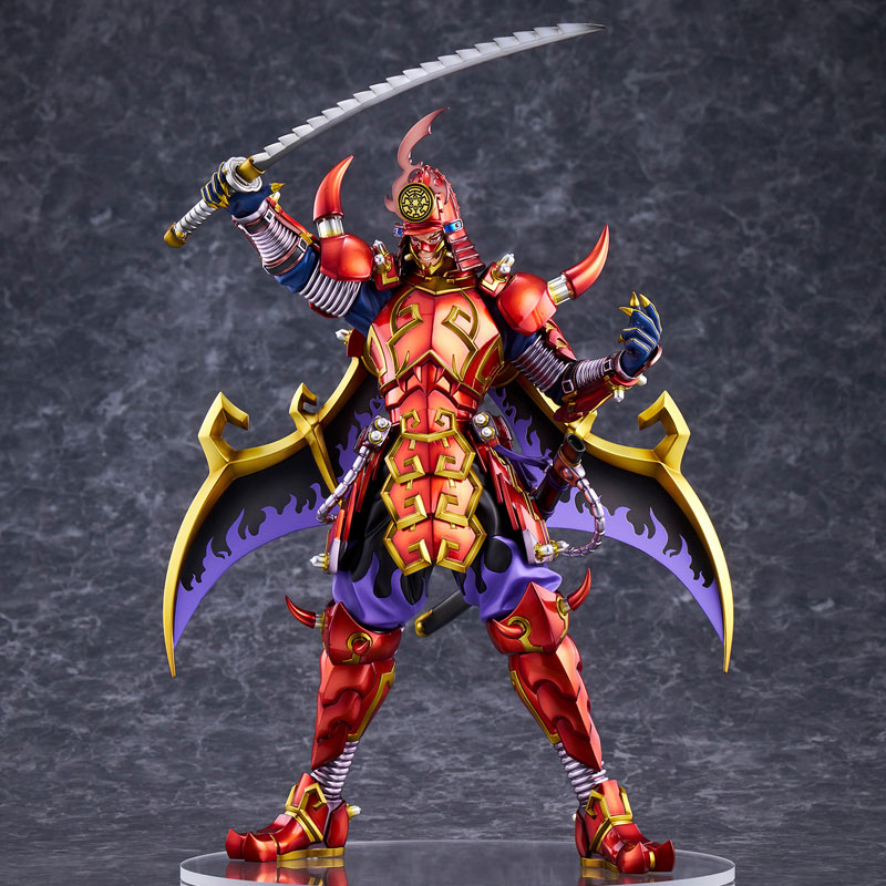 PREORDINE+ 07/2025 Yu-Gi-Oh! Monster Figure Collection Statue Legendary Six Samurai Shi En 35 cm