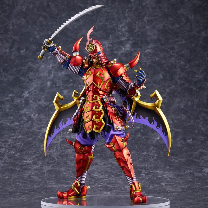 PREORDINE+ 07/2025 Yu-Gi-Oh! Monster Figure Collection Statue Legendary Six Samurai Shi En 35 cm