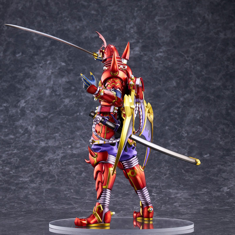 PREORDINE+ 07/2025 Yu-Gi-Oh! Monster Figure Collection Statue Legendary Six Samurai Shi En 35 cm
