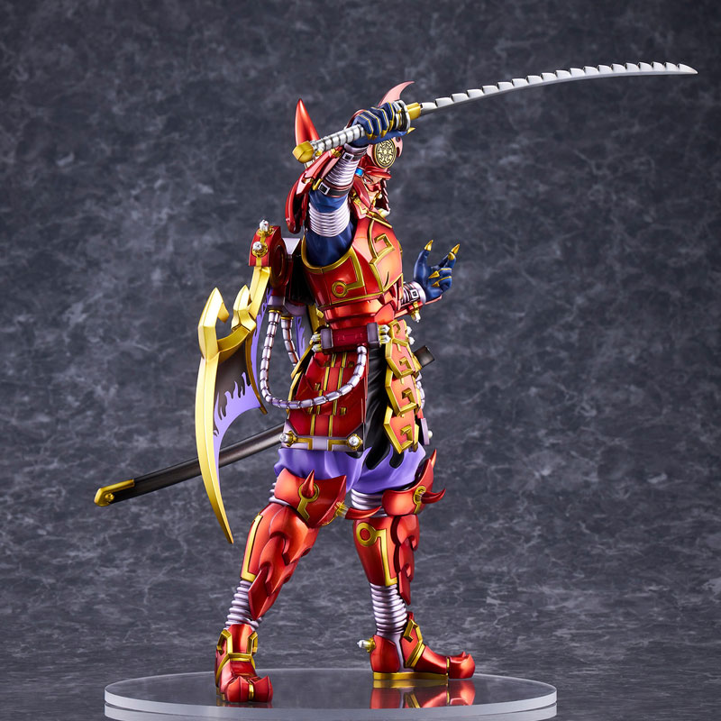 PREORDINE+ 07/2025 Yu-Gi-Oh! Monster Figure Collection Statue Legendary Six Samurai Shi En 35 cm