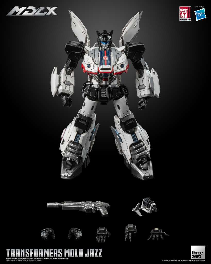 PREORDINE CHIUSO 06/2025 Transformers MDLX Action Figure Jazz 15 cm (PREORDINE NON CANCELLABILE)