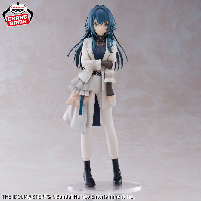 IN STOCK (Scatola Danneggiata) The Idolmaster Gakuen Espresto PVC Figure Tsukimura Temari Stylish Pose 22cm