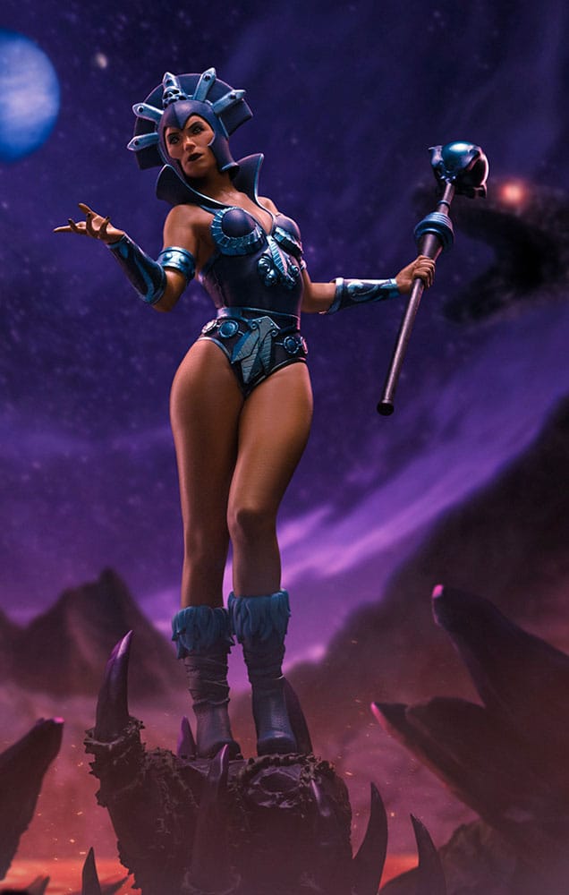 PREORDINE ESAURITO Masters of the Universe Art Scale Evil-Lyn Color Variant 28 cm Statue 1/10  (PREORDINE NON CANCELLABILE)