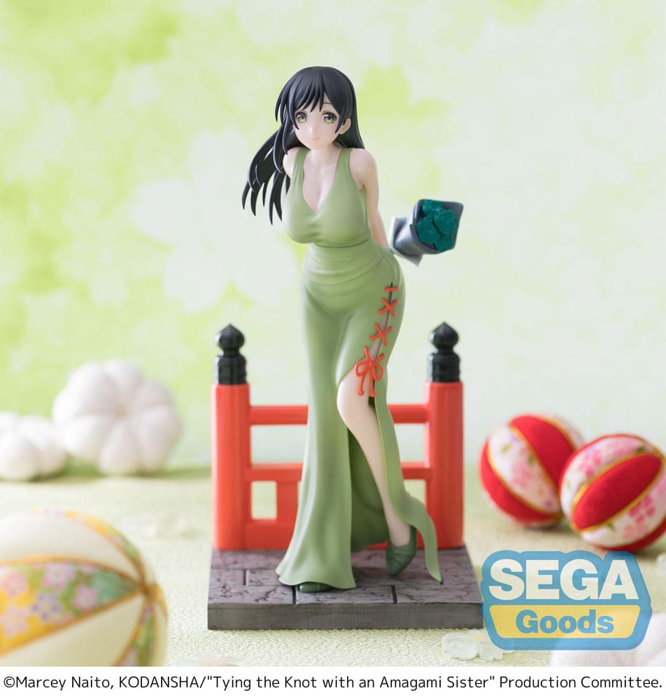 PREORDINE+ 08/2025 Tying the Knot with an Amagami Sister Luminasta Figure Yae Amagami 20 cm