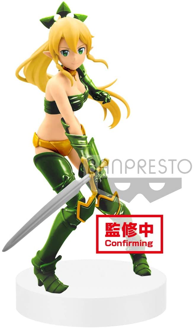 IN STOCK Sword Art Online Memory Defrag EXQ PVC Statue Leafa 21 cm