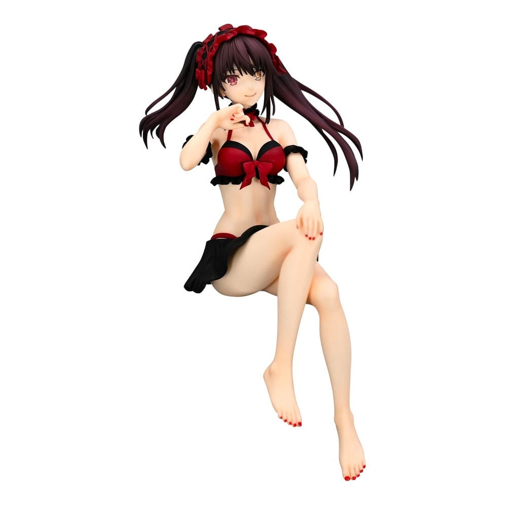 PREORDINE+ CHIUSO 05/2025 Date A Live Noodle Stopper Figure Kurumi Tokisaki Swimsuit Ver. 15 cm