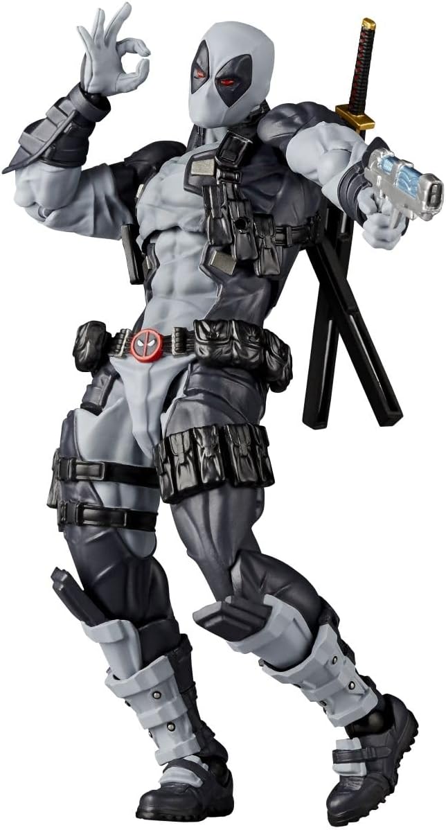 PREORDINE+ 07/2025 Revoltech Amazing Yamaguchi Deadpool Ver.2.5 X-Force Color Edition Action Figure
