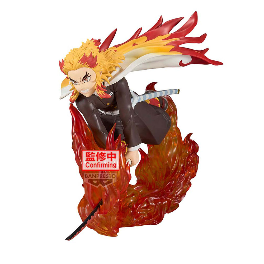 PREORDINE+ 09/2025 Demon Slayer Kimetsu no Yaiba Vibration Stars Kyojuro Rengoku 14cm